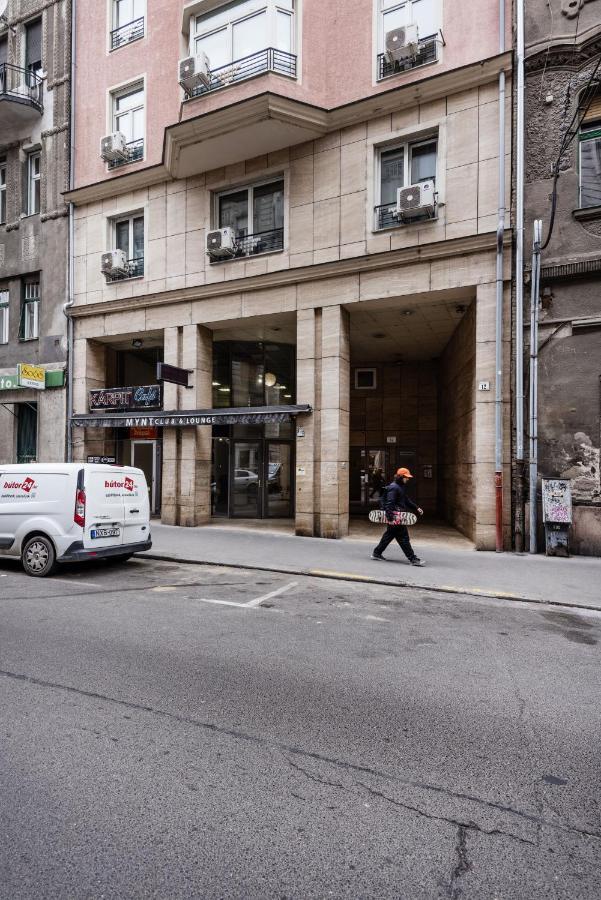 Apartament Downtown Charm With Balcony And Garden View Budapeszt Zewnętrze zdjęcie